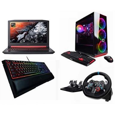  黑五专享：精选大量 Acer、Corsair、Razer、Logitech 等品牌游戏笔记本电脑、台式机、游戏键盘、鼠标、内存、固态硬盘、游戏耳机、手柄、游戏方向盘等5折起！