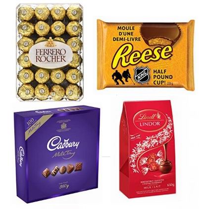 黑五专享：精选 Ferrero 费列罗、Lindt、REESE 等品牌巧克力糖果、口香糖等7折起！