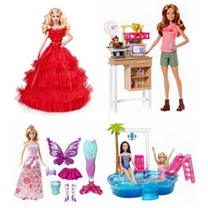  黑五专享：精选 Barbie、Disney、Littlest Pet 等品牌芭比娃娃、玩偶及玩具套装3.7折起！低至3.75加元！