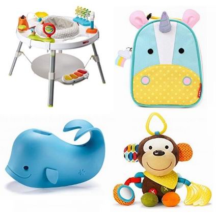  精选 Skip Hop 婴幼儿小书包、妈妈包、游戏椅、餐具、水杯、小玩具等7折起！