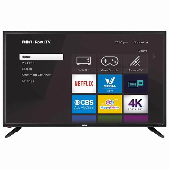  黑五专享：历史新低！RCA RTR4061 40英寸 Roku 智能电视 299.99加元包邮！