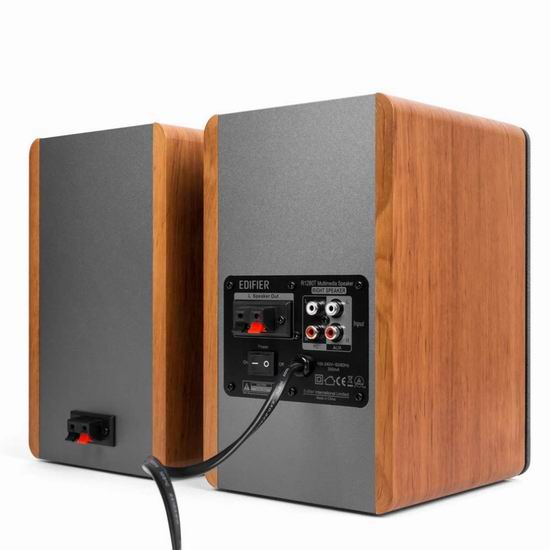 Edifier 漫步者R1280T 木质2.0多媒体音箱129.99加元包邮！会员专享！_ 