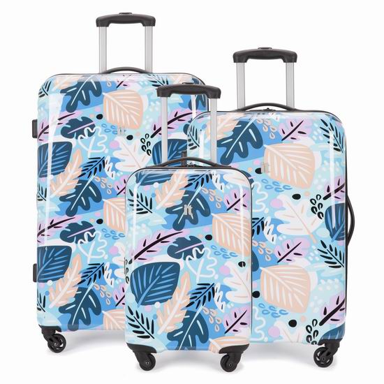  白菜价！IT luggage Beachcomber 高颜值 全PC 拉杆行李箱3件套1.7折 174.99加元清仓并包邮！