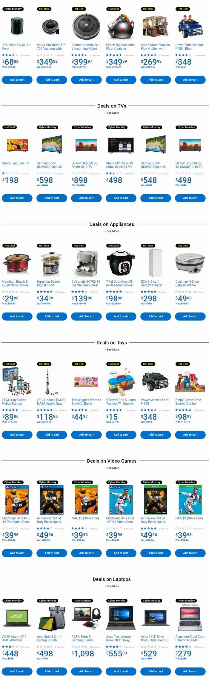 Walmart 网购星期一开抢！iPad Pro最高立省250加元！