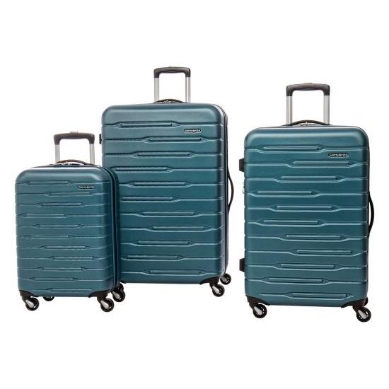 Samsonite 新秀丽 In-Flight Tea 时尚硬壳拉杆行李箱3件套2.5折 212.49加元包邮！2色可选！