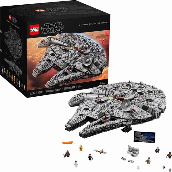  LEGO 乐高 75192 星球大战 终极收藏家系列 豪华千年隼（7541pcs） 888.46加元包邮！