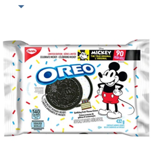  Oreo 奥利奥米奇巧克力饼干 3.99加元，原价 4.99加元