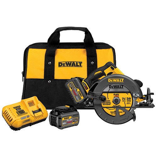  历史新低！DEWALT 得伟 DCS575T2 Flexvolt 60V Max 超能无刷 无绳圆锯6.5折 349.75加元包邮！