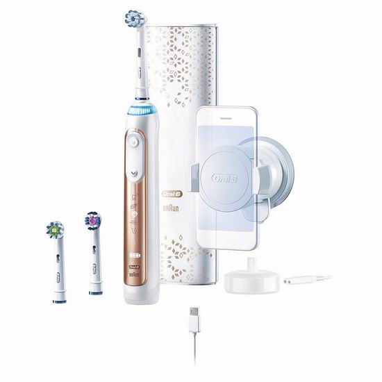  Oral-B 9600 蓝牙智能电动牙刷5.8折 144.49加元包邮！