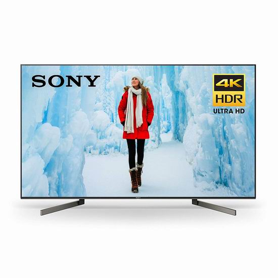  历史新低！Sony 索尼 XBR85X900F 85英寸 4K HDR 超高清智能电视 6.6折 3498加元包邮！