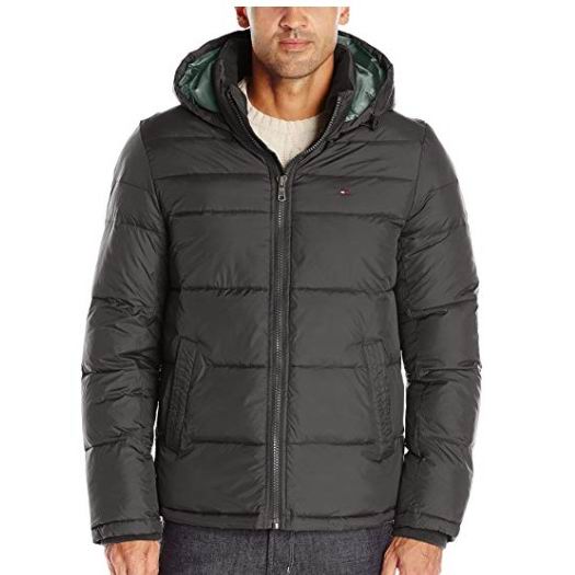  Tommy Hilfiger Puffer 男式连帽防寒服2.6折 76.99加元包邮！12色可选！仅限今日！