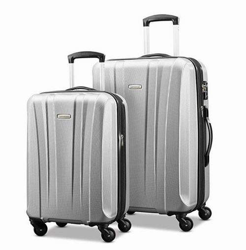  史低价！Samsonite 新秀丽91823-1776 20/28寸 轻质硬壳行李箱2件套2.2折 129.99加元包邮！