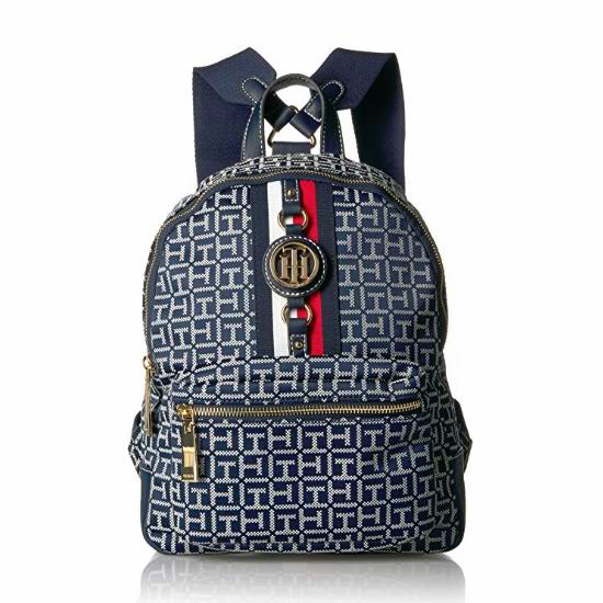  历史新低！Tommy Hilfiger Jaden 女式时尚双肩背包2.6折 39.48加元包邮！4色可选！