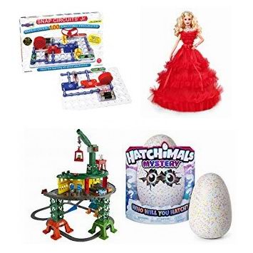  圣诞特惠！精选 Vtech、Fisher-Price、Barbie、Melissa & Doug 等品牌儿童益智玩具、玩偶等3.6折起！