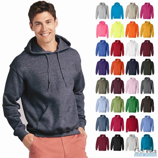  Gildan Fleece Hooded 男式连帽卫衣 10.99加元！8色可选！码齐全降！