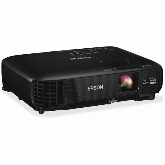  历史新低！Epson 爱普生 PowerLite 1264 LCD 3200流明 家庭影院投影仪3折 417.49加元包邮！