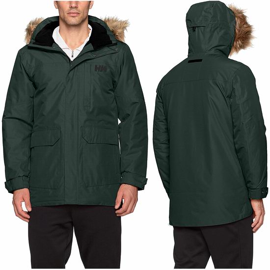  Helly Hansen Dubliner 男士连帽防寒服（M码）3.7折 125.29加元清仓并包邮！