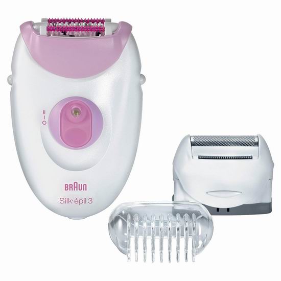 Braun 德国博朗 Silk-epil 3-3270 美体脱毛仪 7.8折 38.97加元包邮！