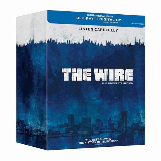  金盒头条：历史新低！《The Wire 火线重案组》蓝光影碟版全集5折 54.99加元包邮！