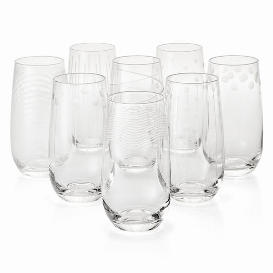  白菜价！Mikasa 高级水晶玻璃酒杯8件套超值装1.5折 21.22加元清仓并包邮！