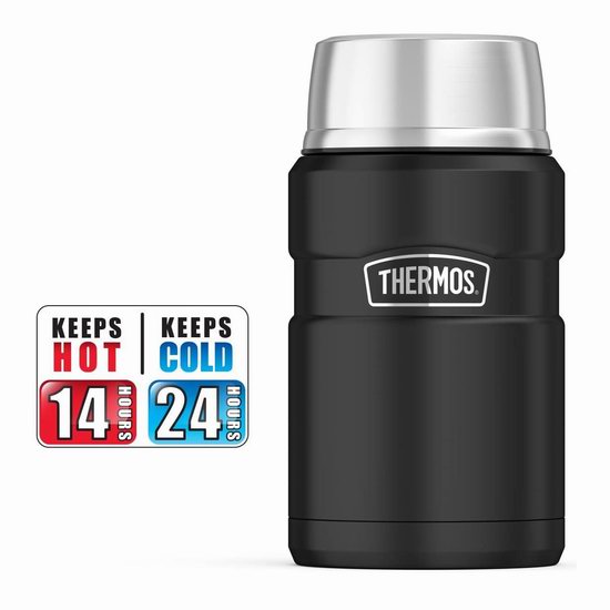  历史新低！Thermos 膳魔师 750ml 经典帝王 不锈钢系列 午餐保温焖烧杯5折 27.97加元！