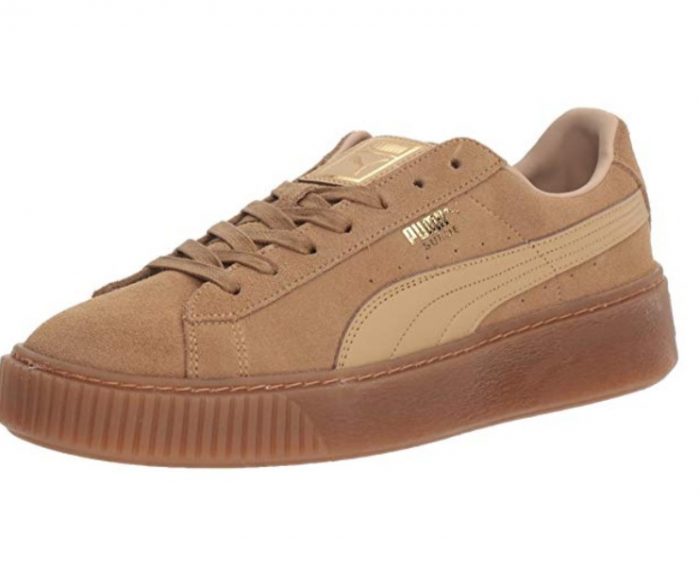  PUMA  Platform Core 女款经典复古绒面板鞋 39.9加元起，原价 133加元，包邮
