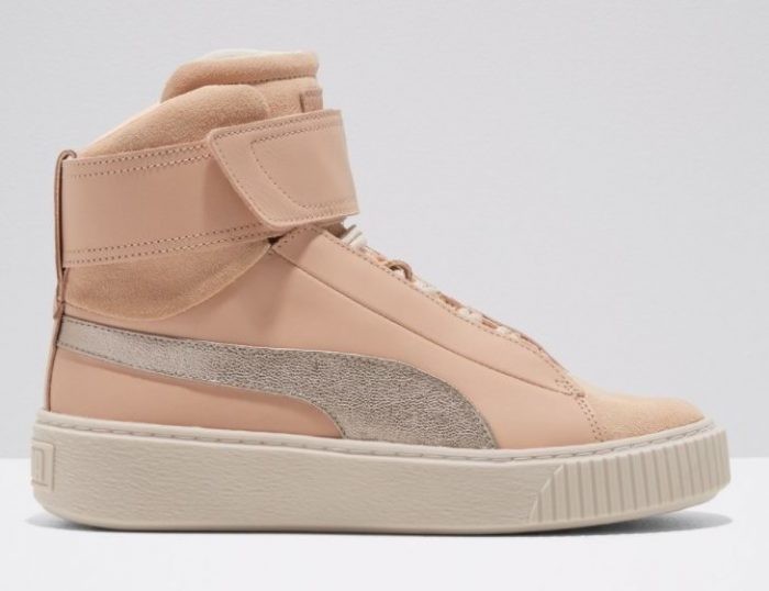  PUMA Basket Platform 女款麂皮高帮板鞋 49.97加元（码全），原价 150加元