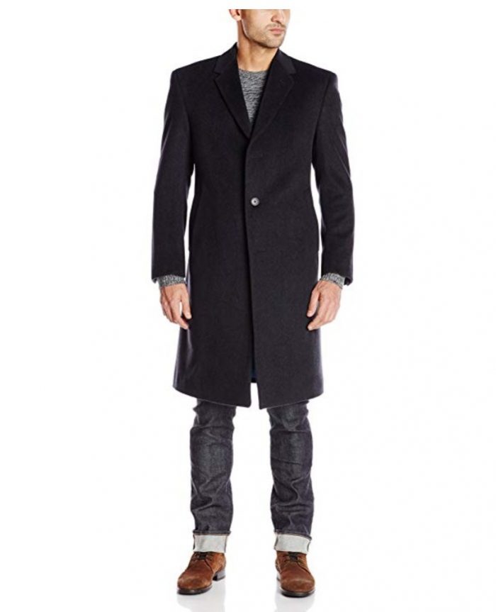  Tommy Hilfiger Bolton单扣羊毛混纺大衣158.39加元起，原价 407.17加元，包邮
