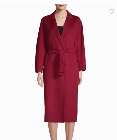  Max Mara Giungla Virgin 安哥拉羊毛束腰大衣 1400加元，原价 2335加元，包邮无关税！