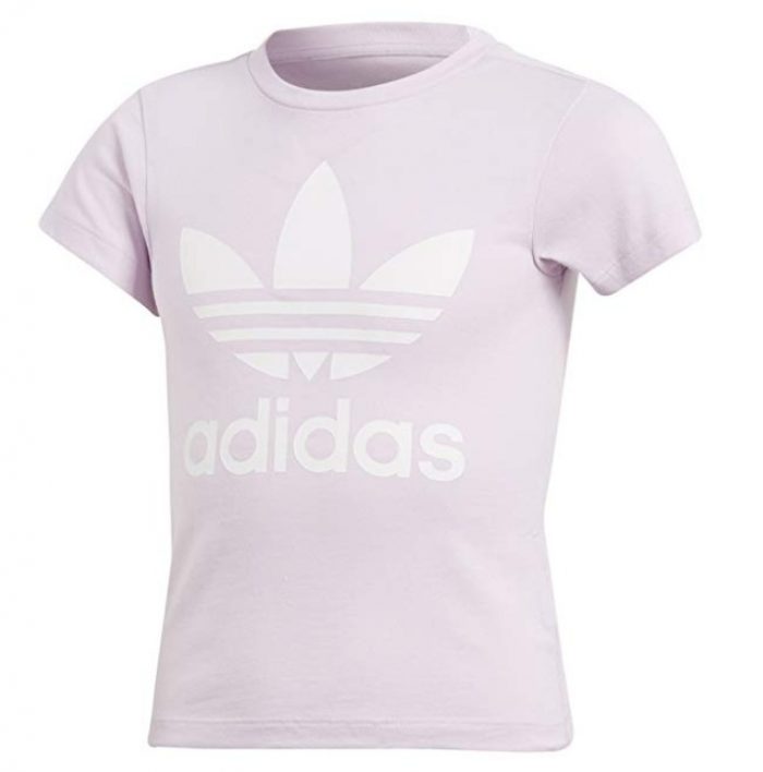  白菜价！Adidas Originals 三叶草儿童logo T恤 8.4加元起，原价 28加元