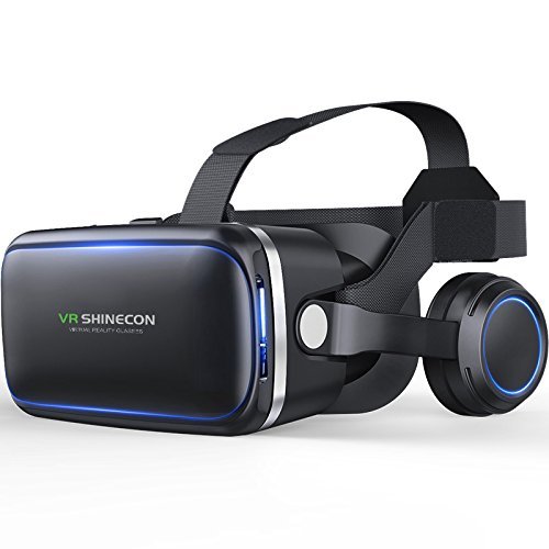  VR Shinecon 虚拟现实眼镜 25.49加元限量特卖并包邮！内置VR耳机！