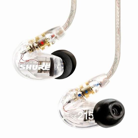  Shure 舒尔 SE535-CL 旗舰级 隔音耳机6.2折 432.71加元包邮！