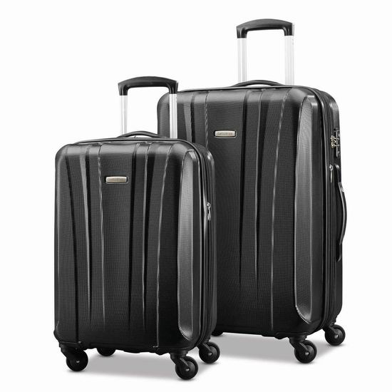  Samsonite 新秀丽 Pulse DLX 20/24寸 轻质硬壳 拉杆行李箱2件套 3折 160.97加元包邮！
