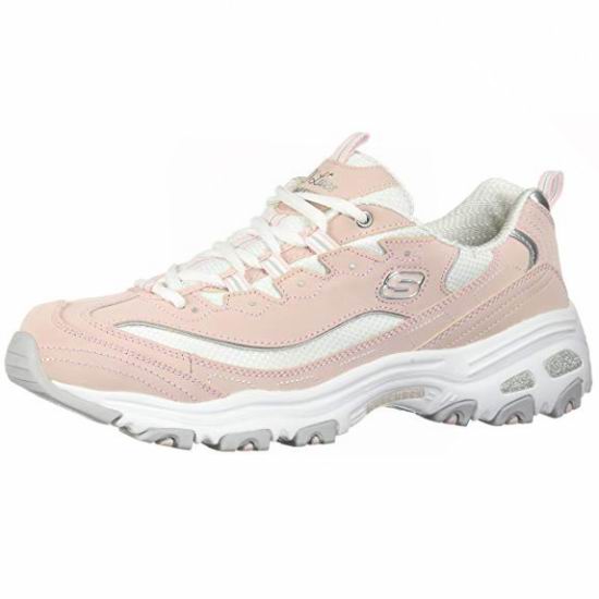  Skechers 斯凯奇 D'Lites 女式粉红运动鞋（7码）4.4折 39.49加元包邮！