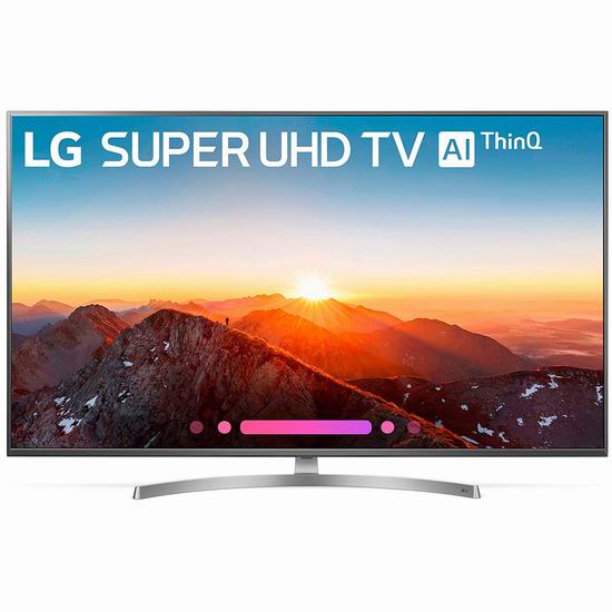  历史新低！LG 65SK8000 65英寸 4K超高清智能电视 1397.99加元包邮！