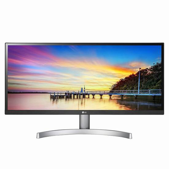  LG 29WK600-W 29吋 21:9 超宽屏 IPS 不闪屏护眼显示器6.9折 298.99加元包邮！