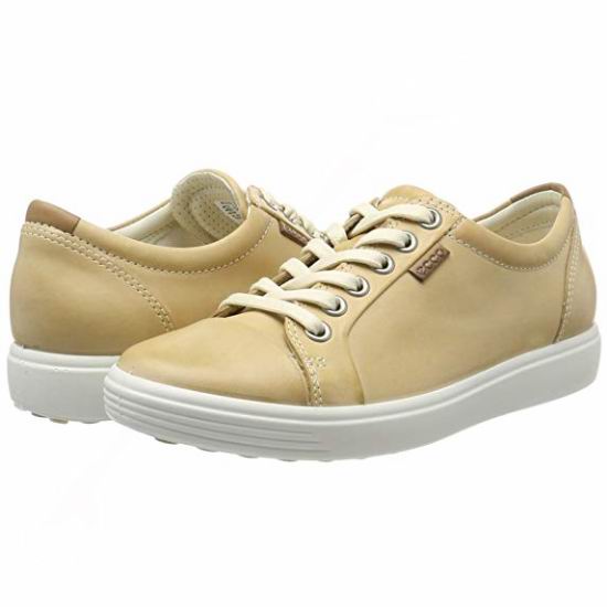  白菜速抢！ECCO Soft 7 Low 女式真皮运动鞋（8-8.5码）2折 39.65加元包邮！
