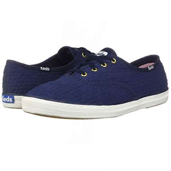  超级白菜！Keds Champion Dot Eyelet 女式休闲鞋1.3折 6.54加元起！2色可选！