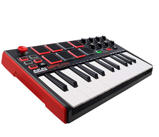  AKAI MPK 迷你 MK2 25键 MIDI控制器/MIDI键盘 打击垫 129加元热卖+包邮！