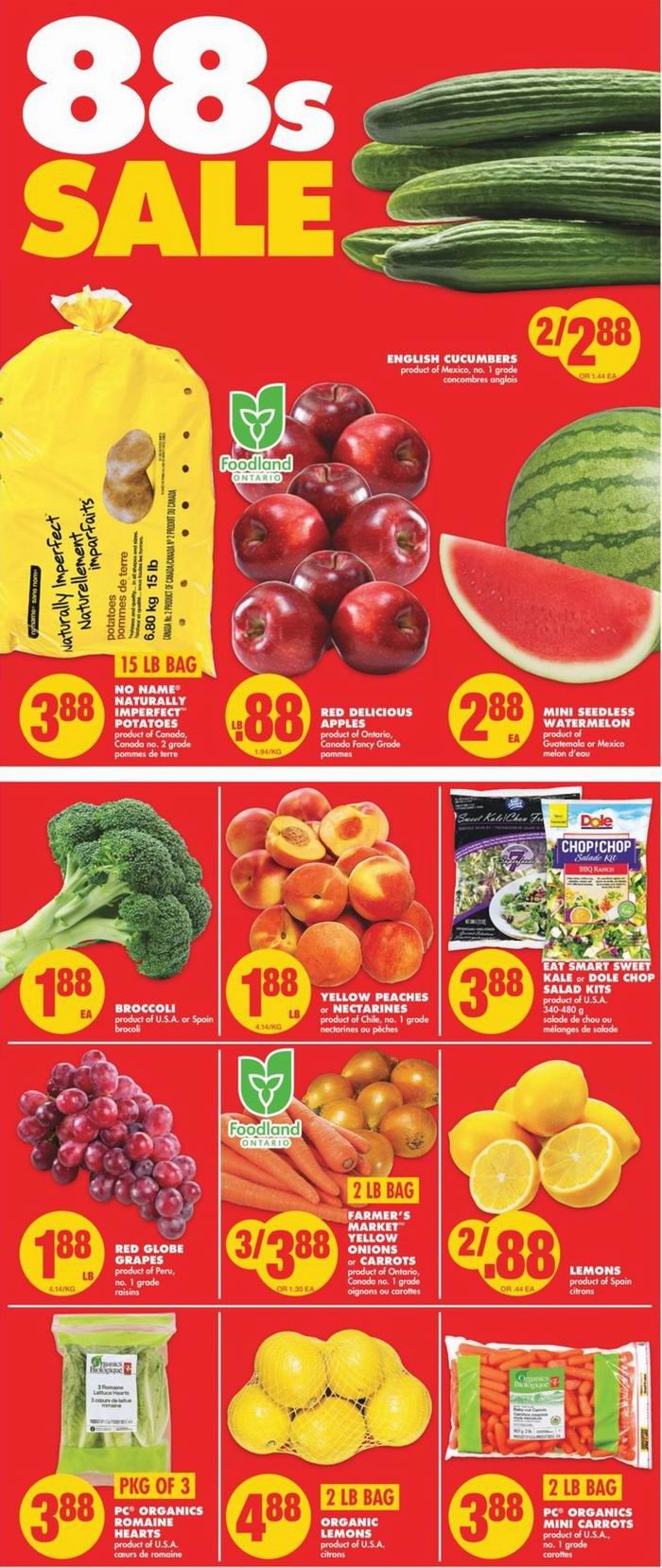 No Frills 超市本周（2019.1.10-2019.1.16）打折海报