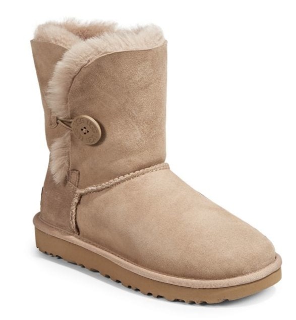  UGG Bailey Button雪地靴 118.12加元（6、11码），原价 210加元，包邮