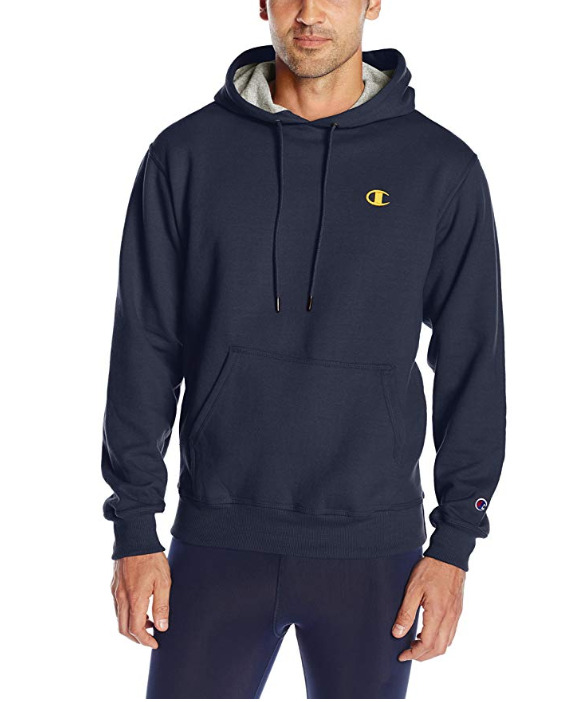  Champion Powerblend男士长袖连帽卫衣 33.85加元起，原价52加元！多色可选！