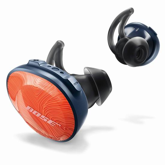  厂家翻新：Bose SoundSport Free 全新分离式 真无线蓝牙 运动耳机 124.99加元包邮！3色可选！