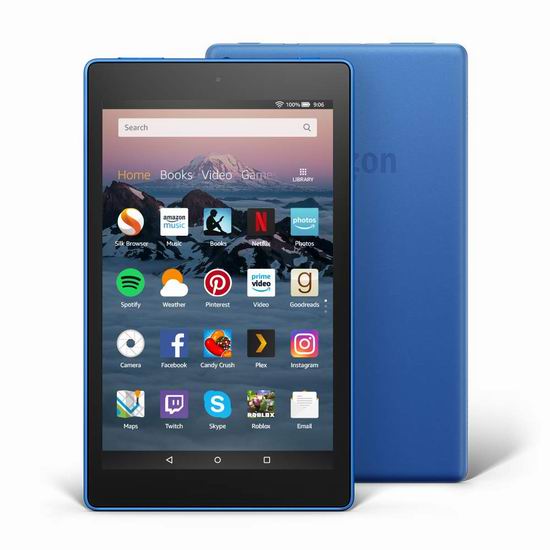  疑似Bug价！Fire HD 8 8英寸平板电脑（16GB） 4折 39.99加元！2色可选！