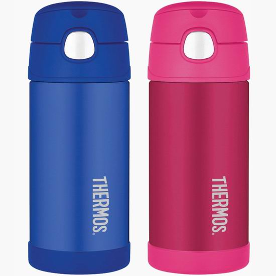  历史新低！Thermos 膳魔师 Funtainer 12盎司 儿童不锈钢保温杯 8加元清仓！2色可选！