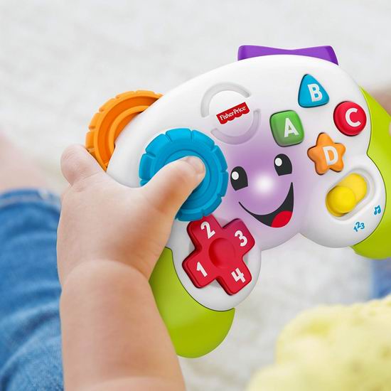  历史新低！Fisher-Price 费雪 Laugh & Learn 婴幼儿益智游戏手柄 8.1折 9.67加元