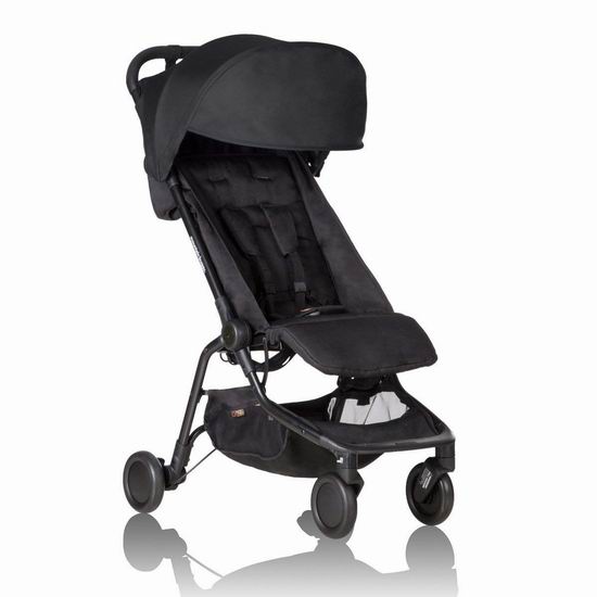 新西兰 Mountain Buggy Nano 黑色超便携婴儿推车 249.99加元包邮！