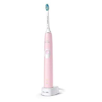  Philips 飞利浦 SONICARE ProtectiveClean 4100 粉红款 声波震动电动牙刷 67.49加元包邮+送价值60加元大礼包+定妆散粉中样！