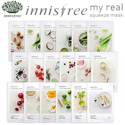  Innisfree It's Real 悦诗风吟真萃鲜润面膜 18张 29.89加元热卖！