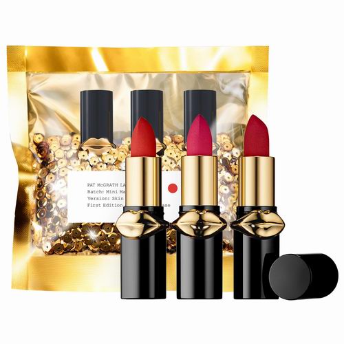  补货！超火Pat McGrath Labs 迷你雾面哑光唇膏3件套 售价 32加元（价值63.75加元）